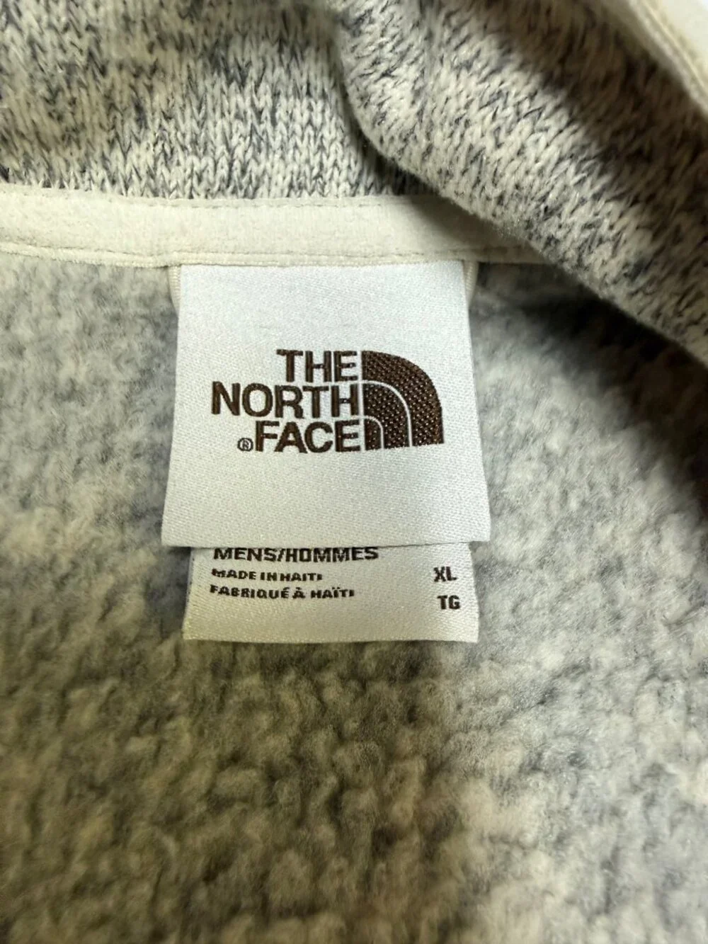 The North Face cozy sweater